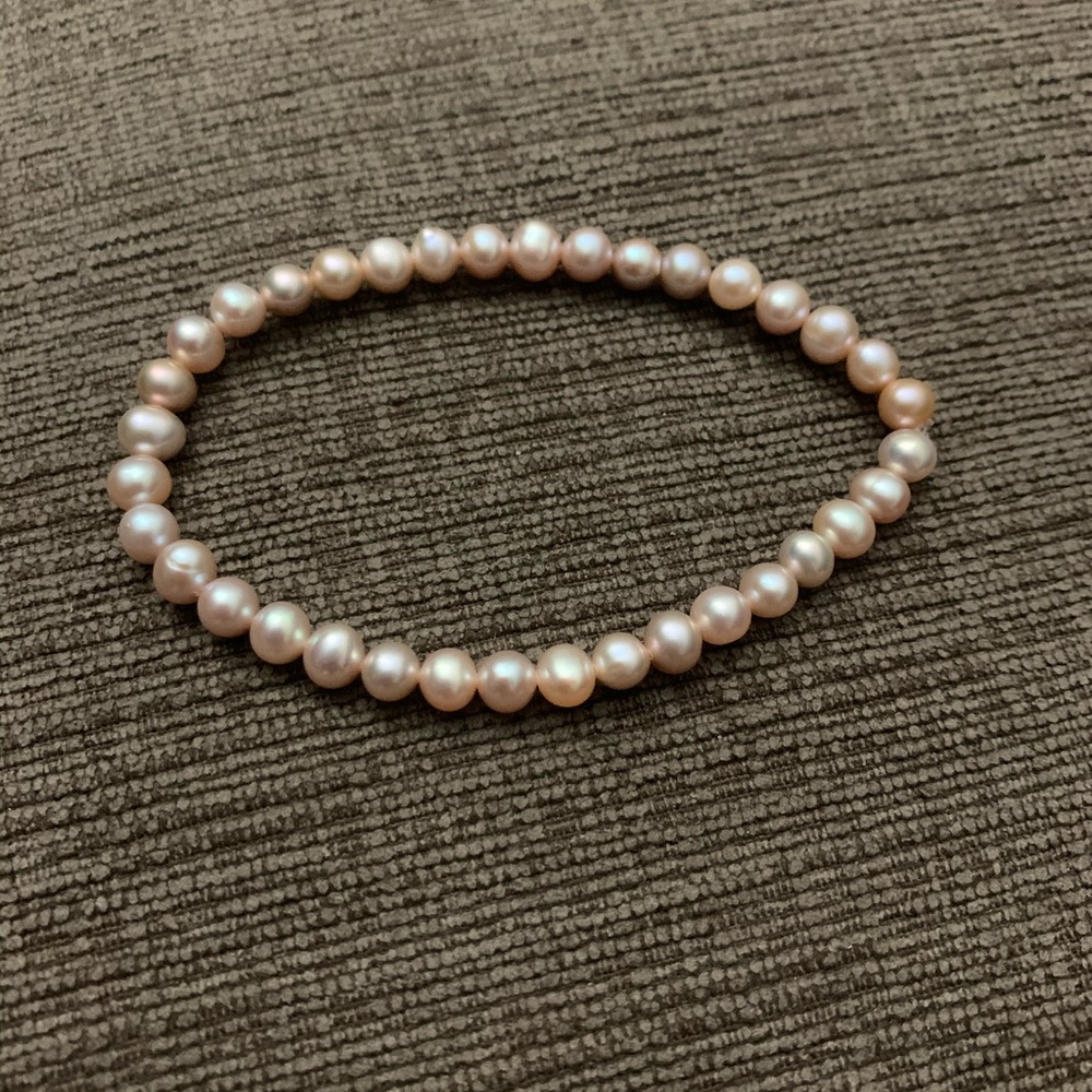 Genuine fresh water pearl bracelet